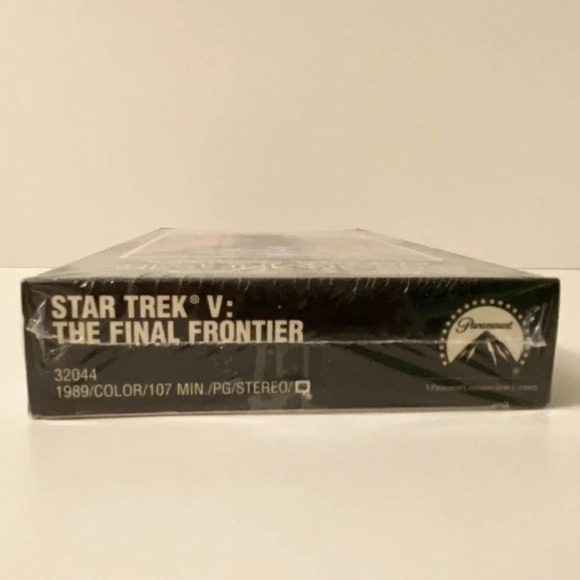 Vintage 1989 Star Trek V  The Final Frontier VHS Sealed - Picture 5 of 8